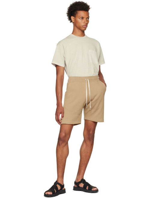 John Elliott Brown Crimson Shorts