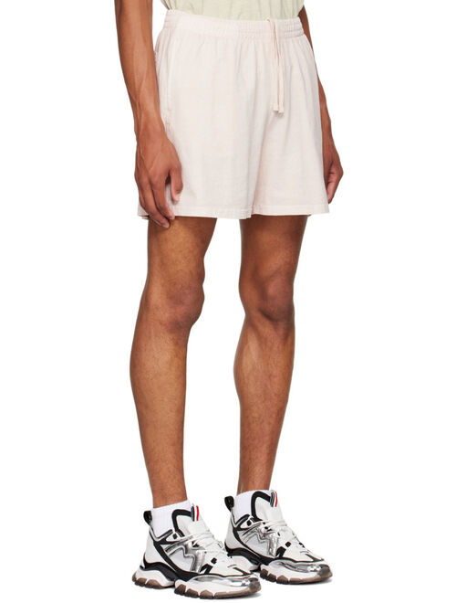 John Elliott Pink Interval Shorts