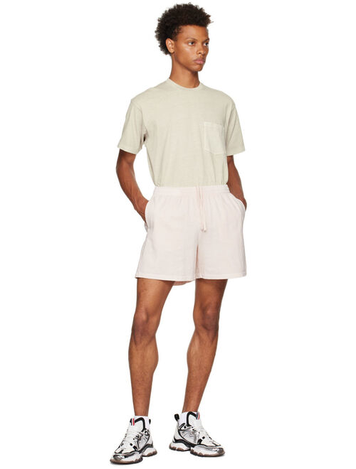 John Elliott Pink Interval Shorts