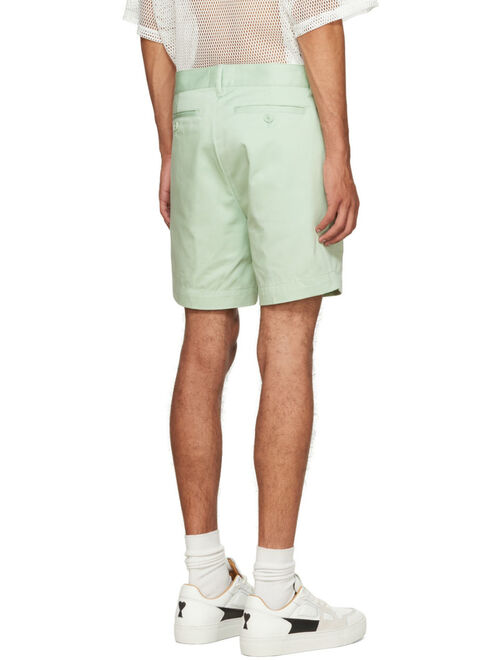 AMI Alexandre Mattiussi Green Chino Shorts