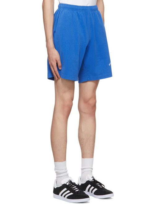 Sporty & Rich Blue Wellness Studio Gym Shorts