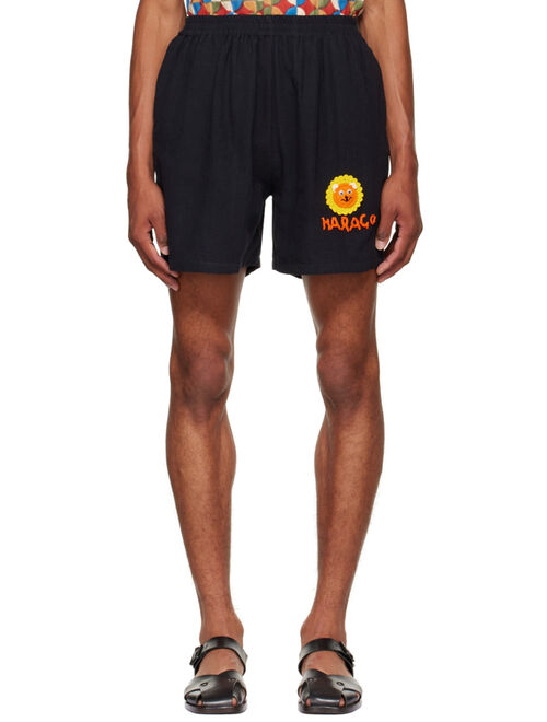 HARAGO Black Lion Shorts