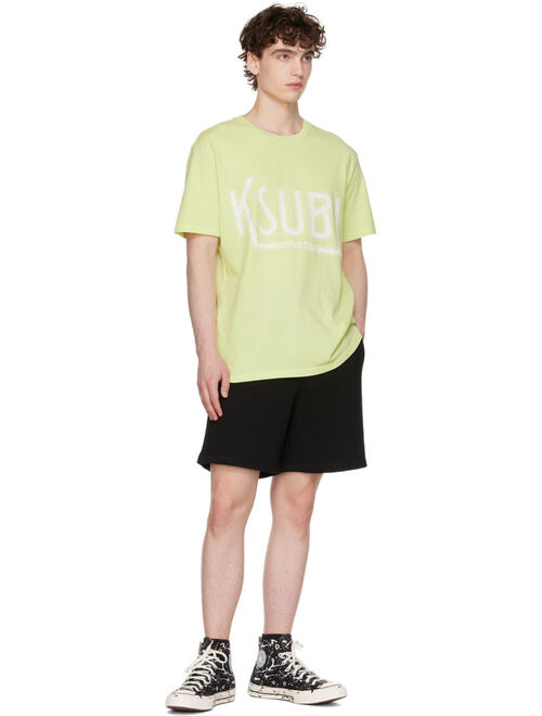 Ksubi Black 4 X 4 Trak Shorts