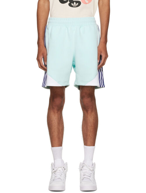 adidas Originals Blue Cotton Shorts