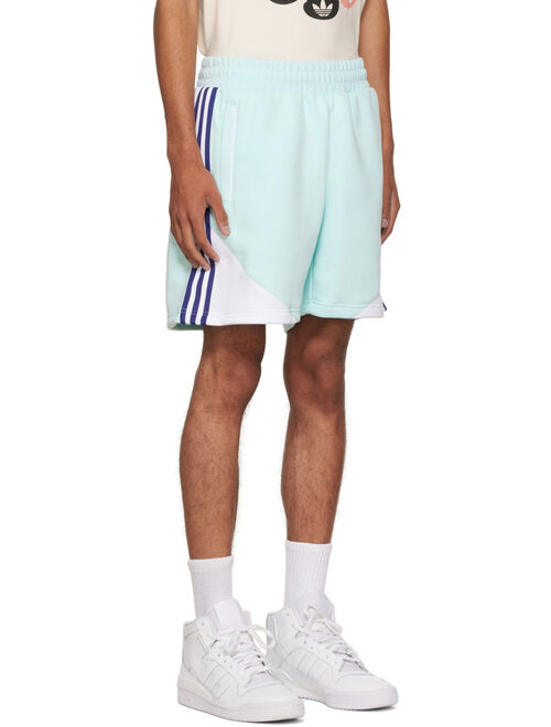 adidas Originals Blue Cotton Shorts