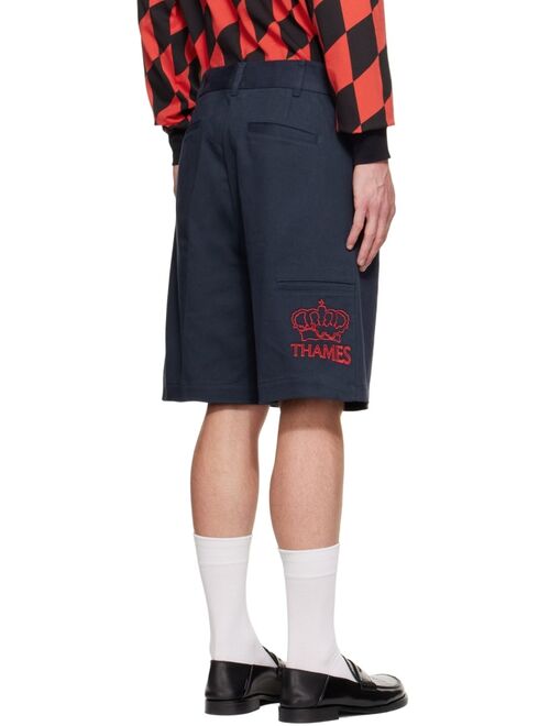 Thames MMXX. Navy P.G. Shorts