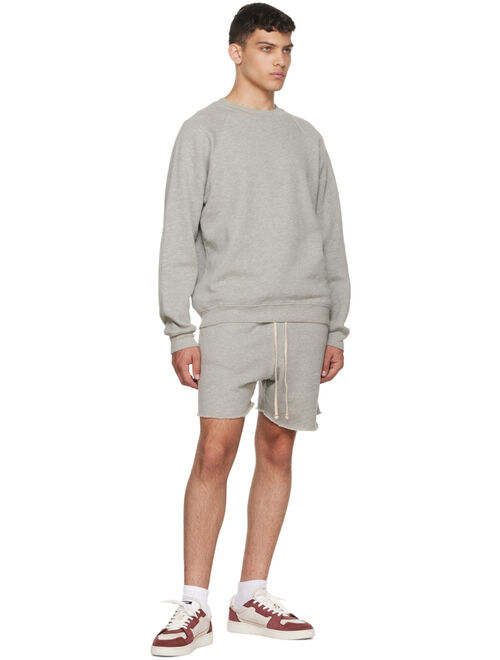 Les Tien Gray Yacht Shorts