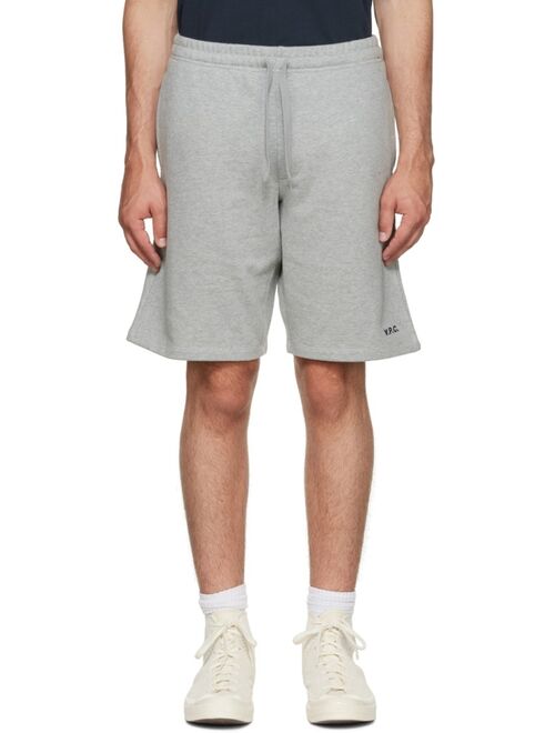 A.P.C. Gray Clement Shorts