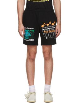 Online Ceramics Black Shoot For The Moon Shorts