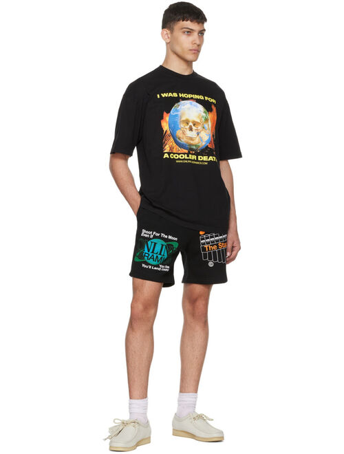 Online Ceramics Black Shoot For The Moon Shorts