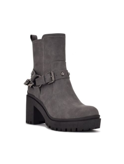 Women's Quili Block Heeled Booties