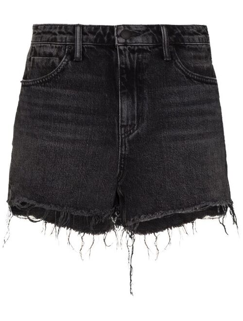 Alexander Wang raw-hem denim shorts