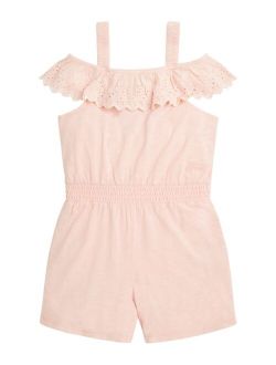 Big Girls Cold Shoulder Romper