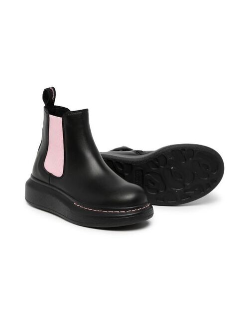 Alexander McQueen Kids Hybrid Chelsea boots