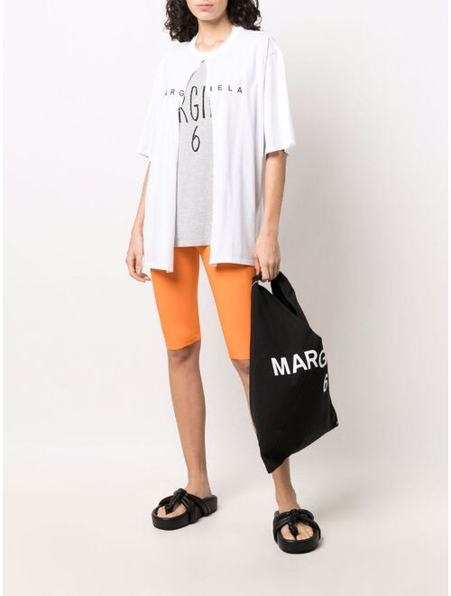 MM6 Maison Margiela fitted knee-length shorts