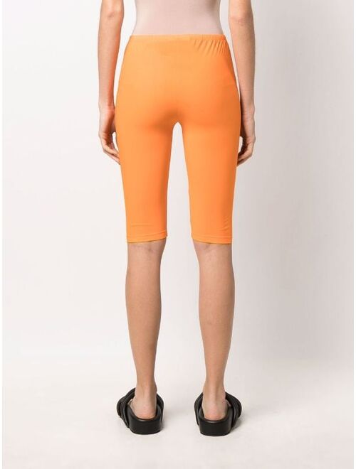 MM6 Maison Margiela fitted knee-length shorts