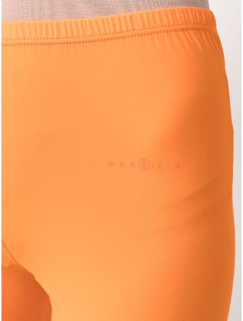 MM6 Maison Margiela fitted knee-length shorts