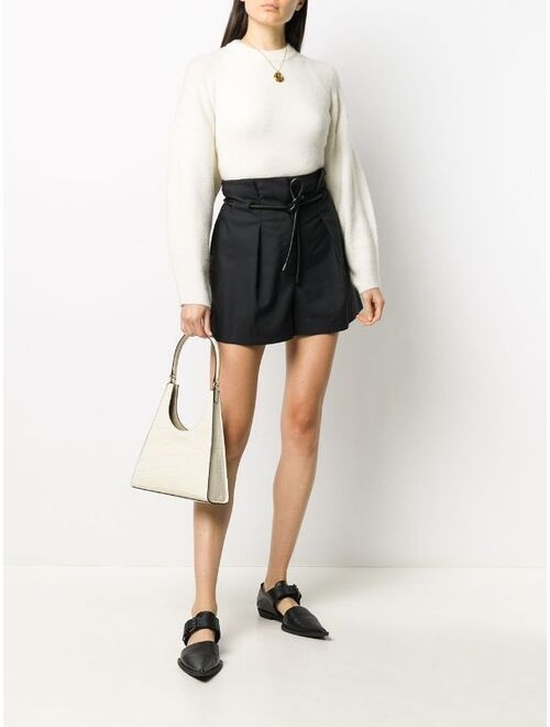 3.1 Phillip Lim paperbag-waist mini shorts