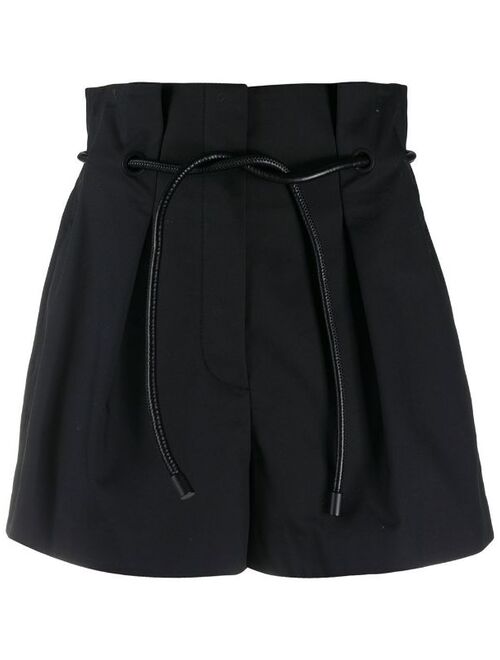 3.1 Phillip Lim paperbag-waist mini shorts