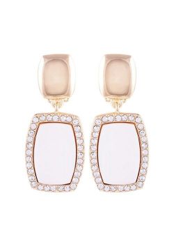 T TAHARI Coastal Beauty Drop Clip Earring