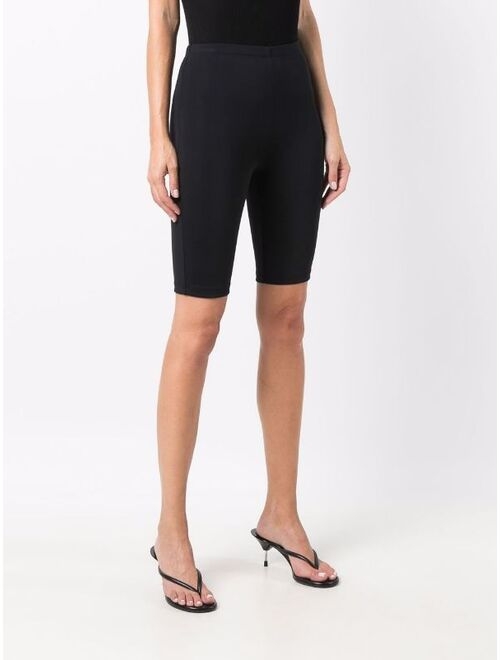 AMI Paris Ami De Coeur cycling shorts