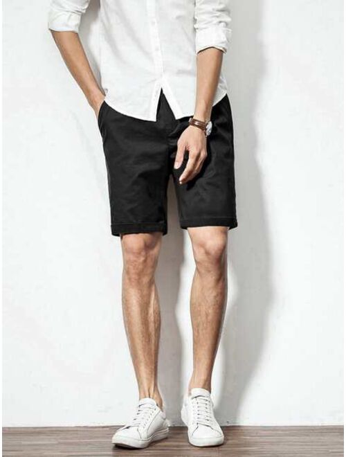 Shein Men Slant Pocket Shorts