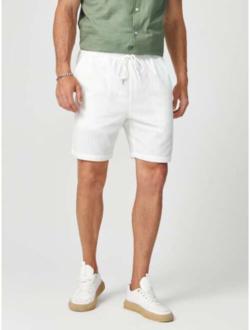 SHEIN Men Drawstring Waist Shorts