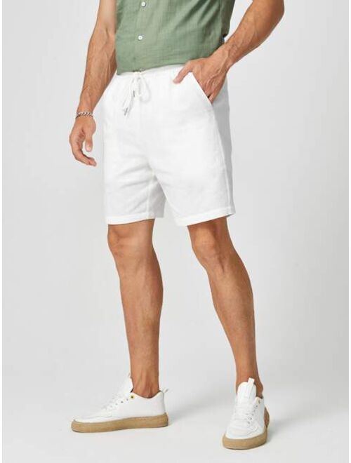 SHEIN Men Drawstring Waist Shorts