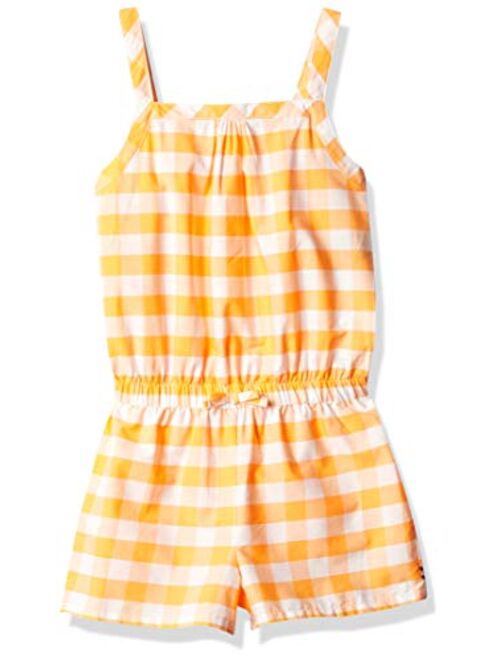 Nautica Girls' Cotton Striped Romper