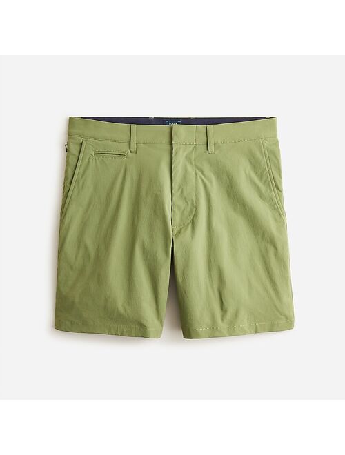 J.Crew 7" tech polyamide hook and eye regular fit short