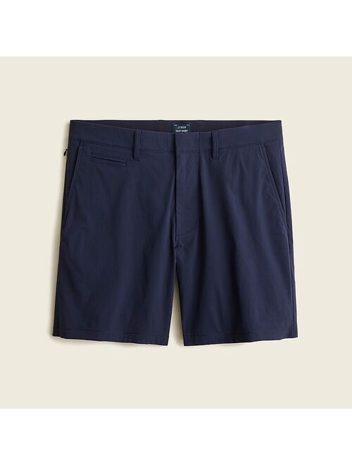 J.Crew 7" tech polyamide hook and eye regular fit short