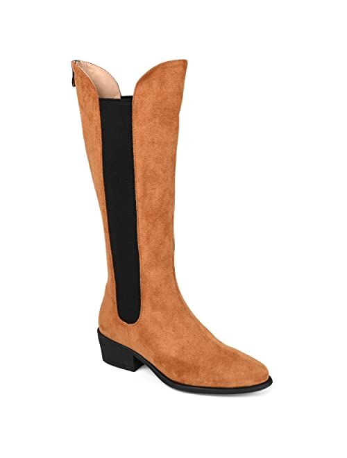 Journee Collection Women's Celesst Extra Wide Calf Tall Boots