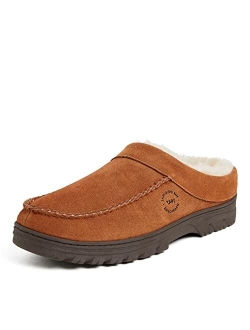 Men's Reed Genuine Suede Clog