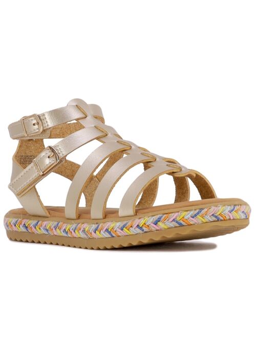 Sugar Little Girls Lemoncello Sandals