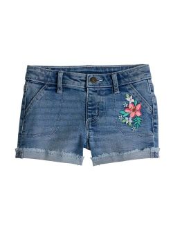 Toddler Girl Jumping Beans Roll-Cuff Denim Shortie Shorts