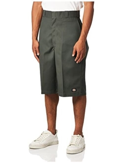 Men's 13 Inch Loose Fit Multi-Pocket Work Short