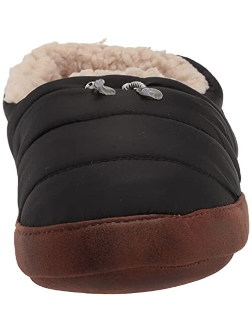 Dearfoams Men's Cedar Sleeping Bag Moc Slipper