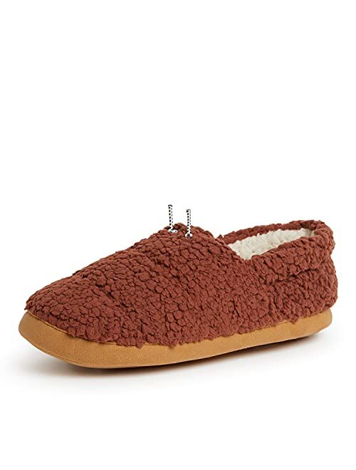 Dearfoams Men's Cedar Sleeping Bag Moc Slipper