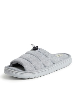 Men's Adrian Quilted Memory Foam Sweatshirt Slide Slipper