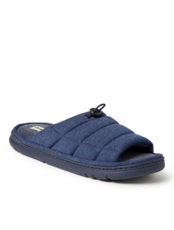 Men's Adrian Quilted Memory Foam Sweatshirt Slide Slipper