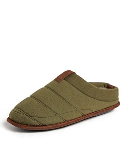 Men's Ashton Quilted Memory Foam Jersey Clog Slipper