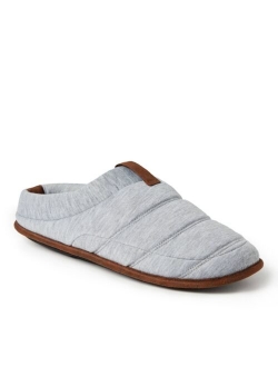 Men's Ashton Quilted Memory Foam Jersey Clog Slipper