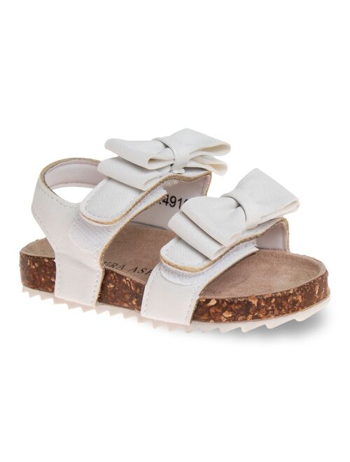 Laura Ashley Toddler Girls' Footbed Sandals