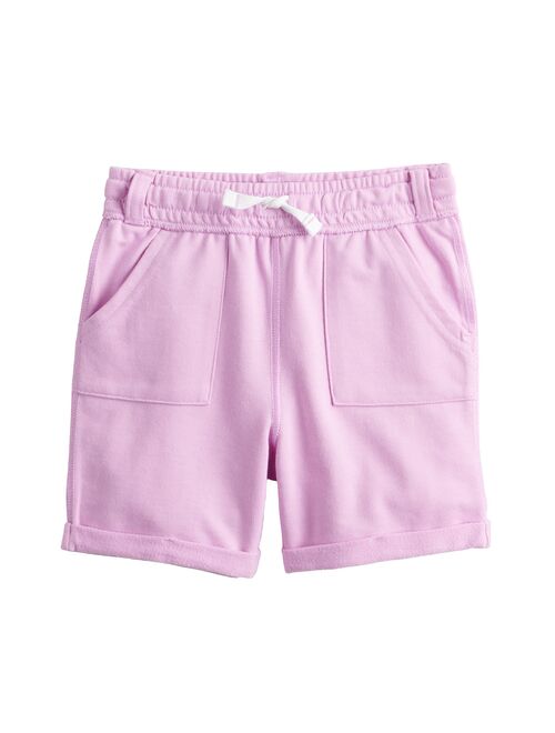 Girls 4-12 Jumping Beans Adaptive Sensory, Seated Comfort, & Easy Dressing French Terry Shorts