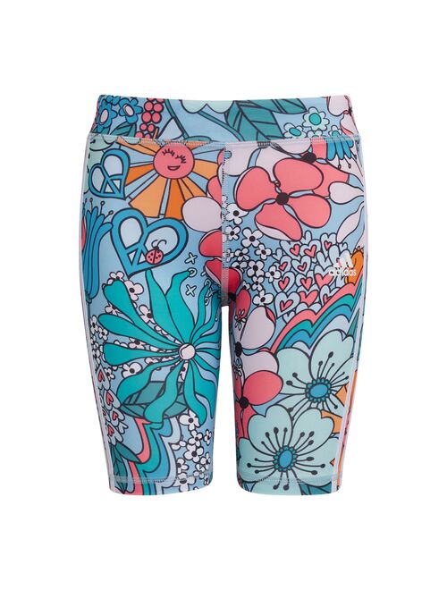 Girls 7-16 adidas Printed Bike Shorts