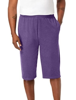 KingSize Men's Big & Tall Lightweight Extra Long Shorts