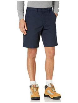 Red Kap Men's Plain Front Side Elastic Short