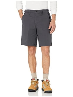 Red Kap Men's Plain Front Side Elastic Short