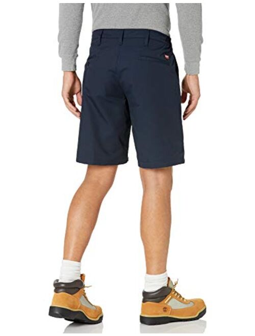 Red Kap Men's Plain Front Side Elastic Short