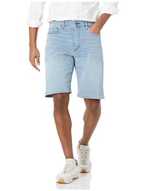 Amazon Essentials Men's Loose-fit 11" Inseam Denim Short